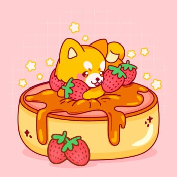 Free Vector | Hand drawn kawaii food collection