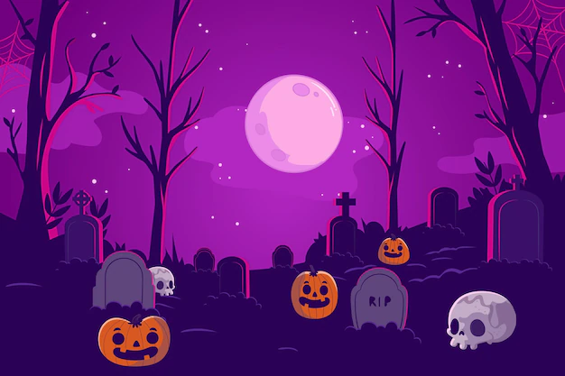 Free Vector | Hand drawn halloween background