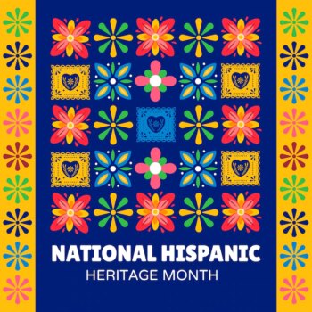 Free Vector | Flat national hispanic heritage month illustration