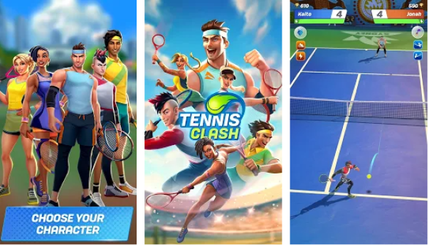 Tennis Clash mod apk unlimited money