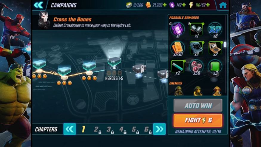 MARVEL Strike Force hack