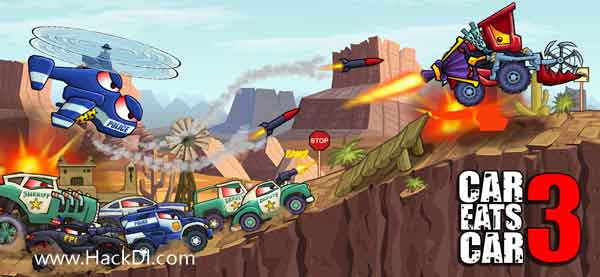 Car Eats Car 3 Mod Apk 3.2 (Hack,Unlimited Money)