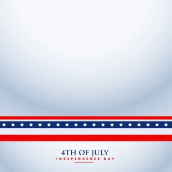 Free Vector | 4th of july background