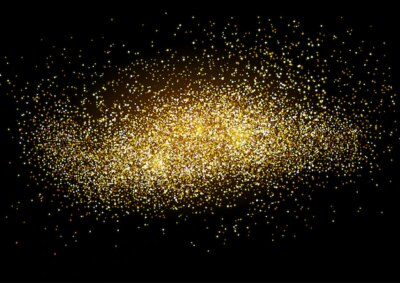 Free Vector | Abstract background with gold glitter design