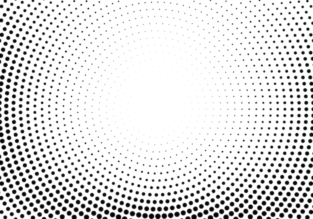 Free Vector | Abstract circular decorative dotted background