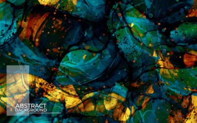Free Vector | Abstract ink painting background