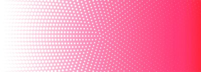 Free Vector | Abstract pink and white circular halftone pattern banner background