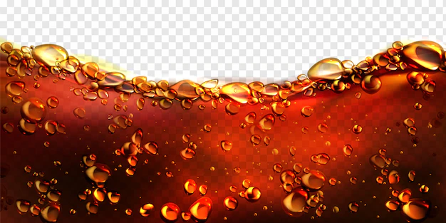 Free Vector | Air bubbles cola, soda drink, beer background