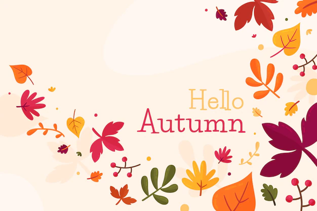 Free Vector | Autumn leaves background