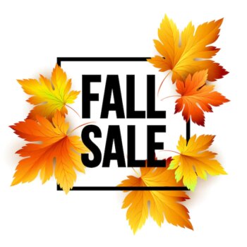 Free Vector | Autumn seasonal sale banner design. fal leaf. vector illustration eps10