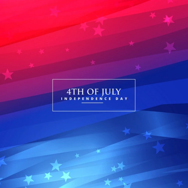 Free Vector | Beautiful 4th of july background