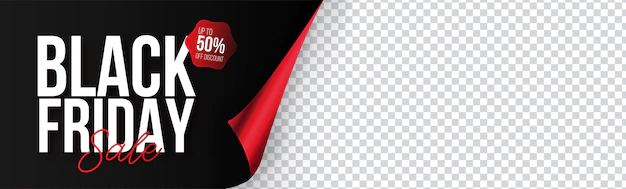 Free Vector | Black friday super sale banner with papercut design