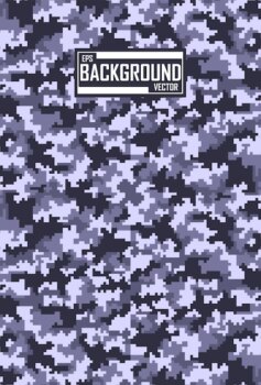 Free Vector | Blue camouflage background