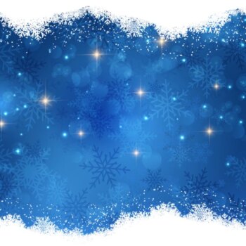 Free Vector | Bright christmas night background