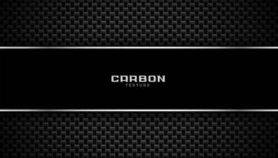 Free Vector | Carbon fiber background with metallic lines