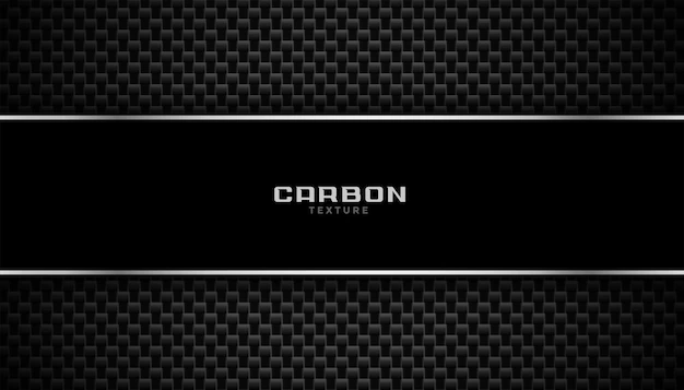 Free Vector | Carbon fiber background with metallic lines