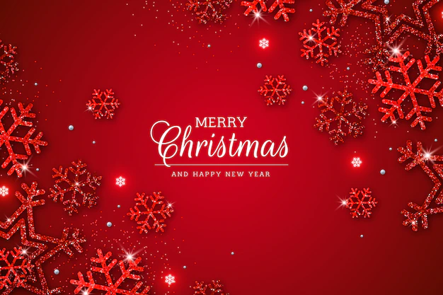 Free Vector | Christmas background with glitter effect