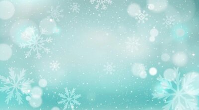 Free Vector | Christmas background with unfocussed winter landscape