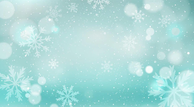 Free Vector | Christmas background with unfocussed winter landscape