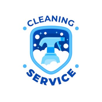 Free Vector | Cleaning service logo template