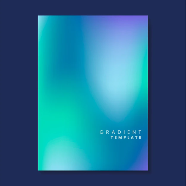 Free Vector | Colorful and blurred gradient template