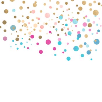 Free Vector | Colorful confetti celebratory design