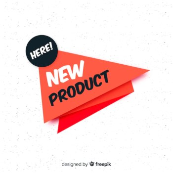 Free Vector | Colorful new product composition with flat design