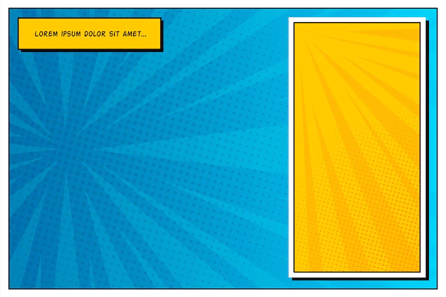 Free Vector | Comic style background