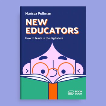 Free Vector | Creative innovative education book cover