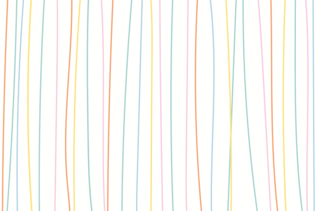 Free Vector | Cute background vector with pastel lines pattern