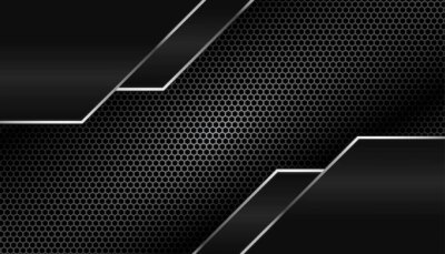 Free Vector | Dark black carbon fiber metal lines background