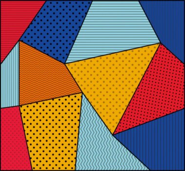 Free Vector | Dotted and colors background pop art style