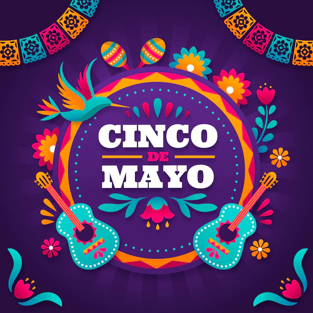 Free Vector | Flat cinco de mayo illustration