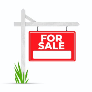 Free Vector | For sale yard sign