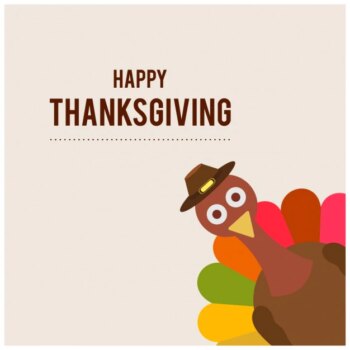 Free Vector | Funny background for thanksgiving day