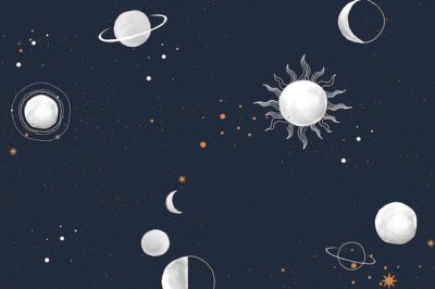 Free Vector | Galaxy background vector, space desktop wallpaper