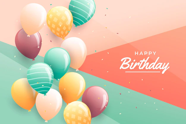 Free Vector | Gradient birthday background