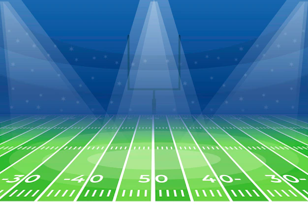 Free Vector | Gradient football field background