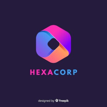 Free Vector | Gradient logo template with abstract shape