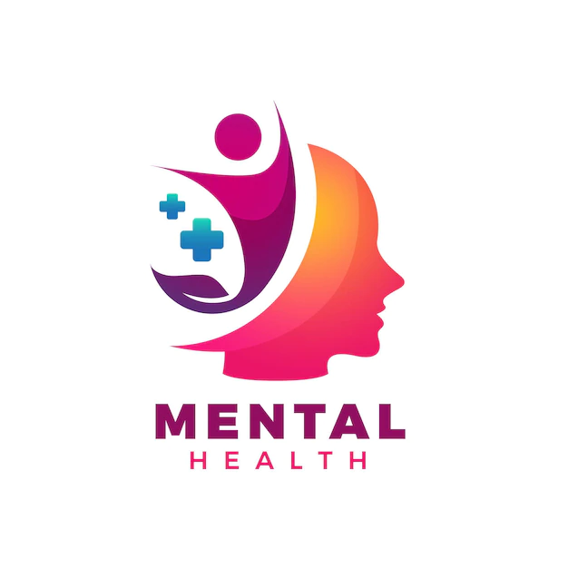 Free Vector | Gradient mental health logo template