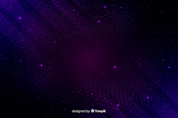 Free Vector | Gradient particles background