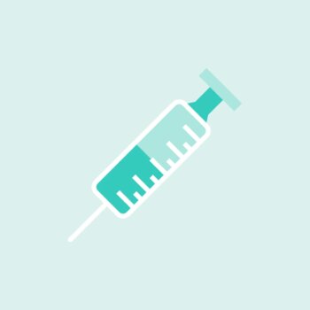 Free Vector | Green syringe element vector