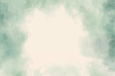 Free Vector | Green watercolor abstract background