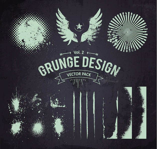 Free Vector | Grunge elements