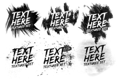 Free Vector | Grunge monochrome painted abstract pattern background