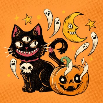 Free Vector | Halloween celebration illustration