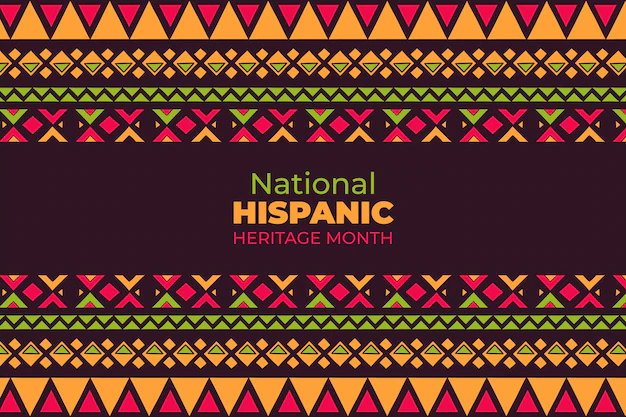 Free Vector | Hand drawn background for national hispanic heritage month