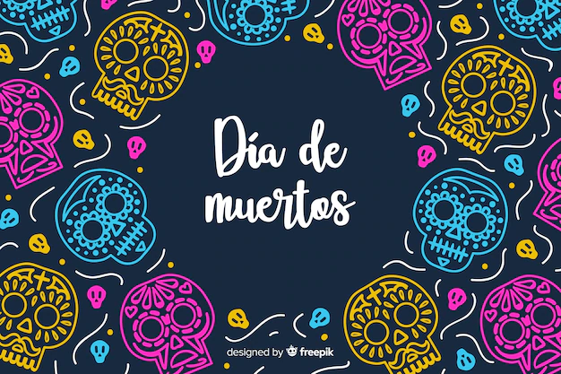 Free Vector | Hand drawn día de muertos background