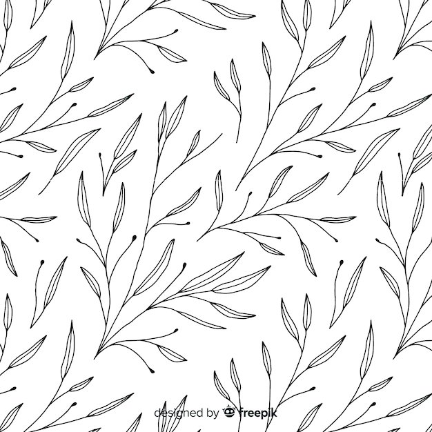 Free Vector | Hand drawn floral background