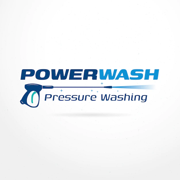 Free Vector | Hand drawn pressure washing logo